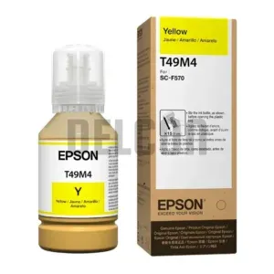 Tinta Epson T49M420 (T49M4) Color Amarillo, Compatile Con Impresora e Plotter Epson SureColor SC-F170 / SC-F570 / SC-F571, Rendimiento 6.000 Páginas.