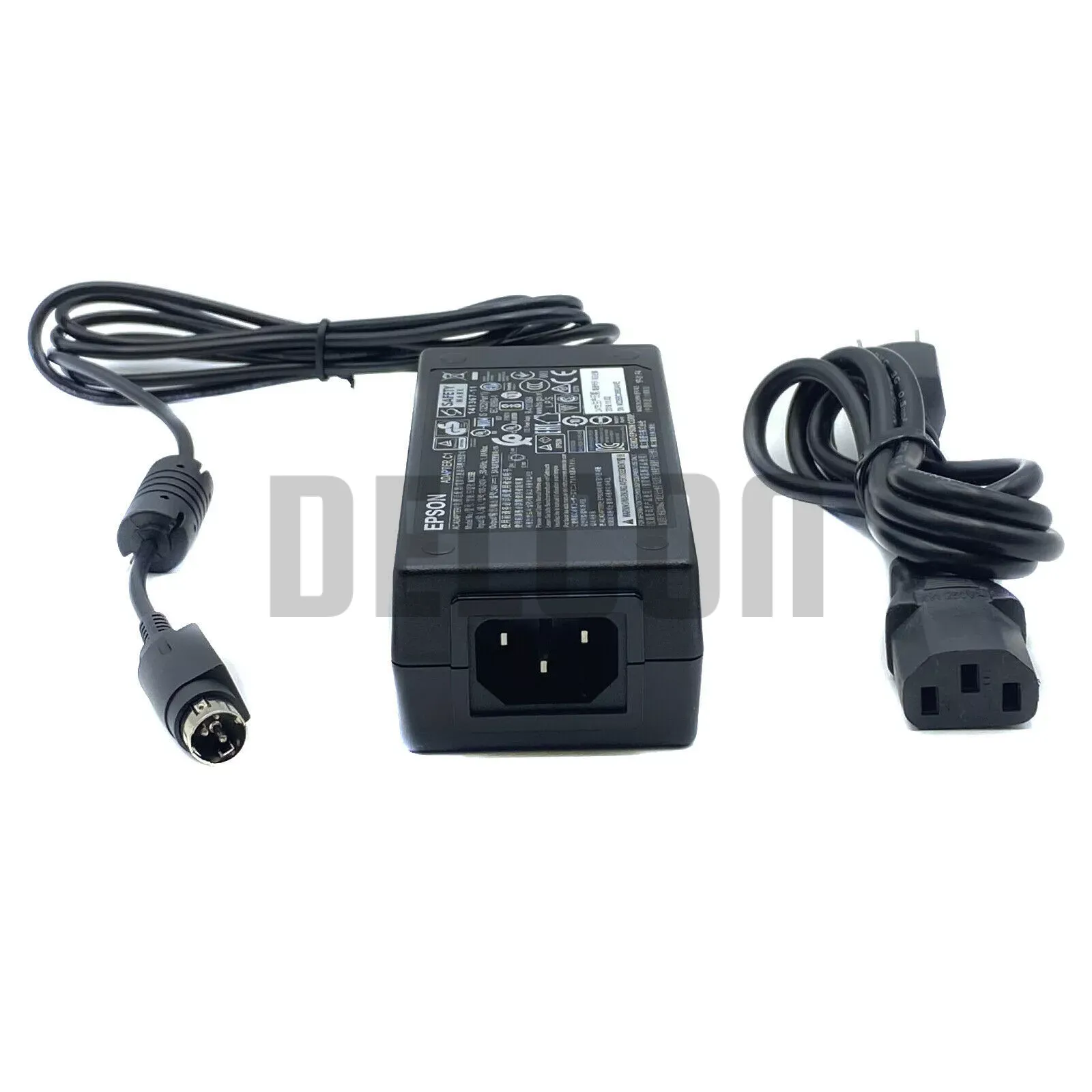 Adaptador Epson PS-180 [C825343] TM-T20 / TM-T20Iii / TM-T20Iiil / TM-P20 / TM-P20-551 / TMU-220 / TMU-220A (24V-2A/2.1A) Power Adapter Genuine.