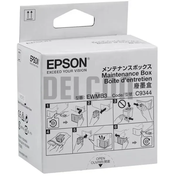 Caja De Mantenimiento Epson C9344/EWMB3 [C12C934461] Compatible Con Impresoras Epson EcoTank L3560 / L5590, Rendimiento 15.000 Páginas.