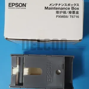 Caja De Mantenimiento Epson T671600/PXMB8 [C13T671600] Compatible Con Impresoras Epson WorkForce Pro WF-C5210 / WF-C5290 / WF-C5710 / WF-C5790.