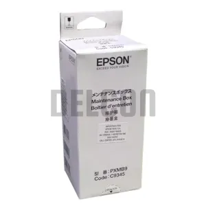 Caja De Mantenimiento Epson C9345/PXMB9 (C12C934591) Compatible Con Impresoras Epson EcoTank L15150 / L15160 / L8160 / L8180 / WorkForce EC-C7000.