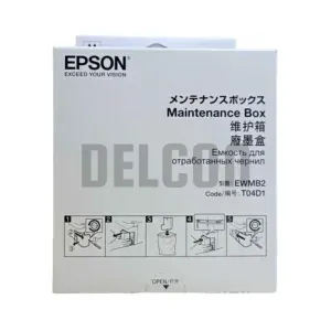 Caja De Mantenimiento Epson T04D100 [C13T04D100] Compatible Con Impresoras Epson EcoTank L6161 / L6171 / L6191 / L6270 / L14150 / ET-M2170 / M3170 / ET-4850.