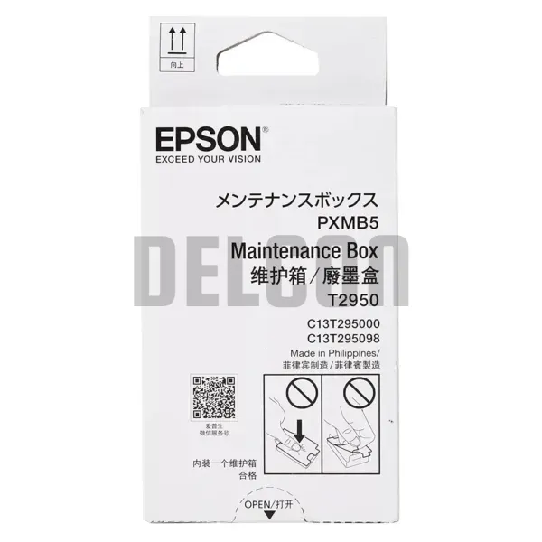 Caja De Mantenimiento Epson T295000/PXMB5 [C13T295000] Compatible Con Impresora Portatil De Tinta Epson WorkForce WF-100 / WF-110.