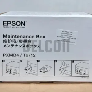 Caja De Mantenimiento Epson T671200/PXMB4 [T6712] Para Impresoras Epson WorkForce Pro WF-6090 / WF-6590 / WF-8090 / WF-8590 Maintenance Box.