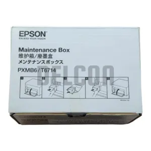 Caja De Mantenimiento Epson T671400 Original, Compatible Con Impresoras Epson WorkForce Pro WF-C869R / WF-C8690DWF / WF C878R / WF-C879R Series.