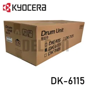 Unidad De Imagen Kyocera DK-6115 Drum Unit, Para Impresoras Kyocera Ecosys M4125idn / M4132idn / TASKalfa 2510i, Rendimiento 300.000 Páginas.