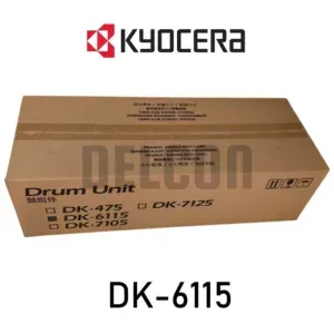 Unidad De Imagen Kyocera DK-6115 Drum Unit, Para Impresoras Kyocera Ecosys M4125idn / M4132idn / TASKalfa 2510i, Rendimiento 300.000 Páginas.