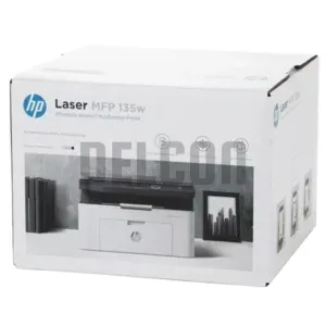 Impresora HP Laser 135w MFP - (4ZB83A) USB 2.0, Velocidad Hasta 20ppm, Capacidad De Hojas 150 Hojas, Ciclo de trabajo mensual hasta 10.000 Páginas.