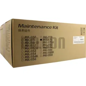 Kit De Mantenimiento Kyocera MK-1175 Genuine, Compatible Con Impresoras Kyocera Ecosys M2040dn / M2640idw, Rendimiento 300.000 Páginas.