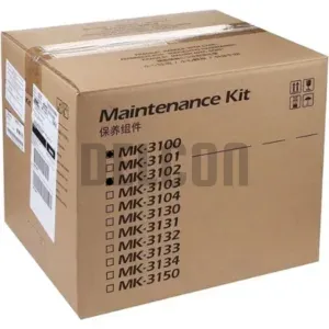 Kit De Mantenimiento Kyocera MK-3102, Compatible Con Impresoras Kyocera Ecosys M3040idn / M3540idn / FS-2100dn, Rendimiento 300.000 Páginas.