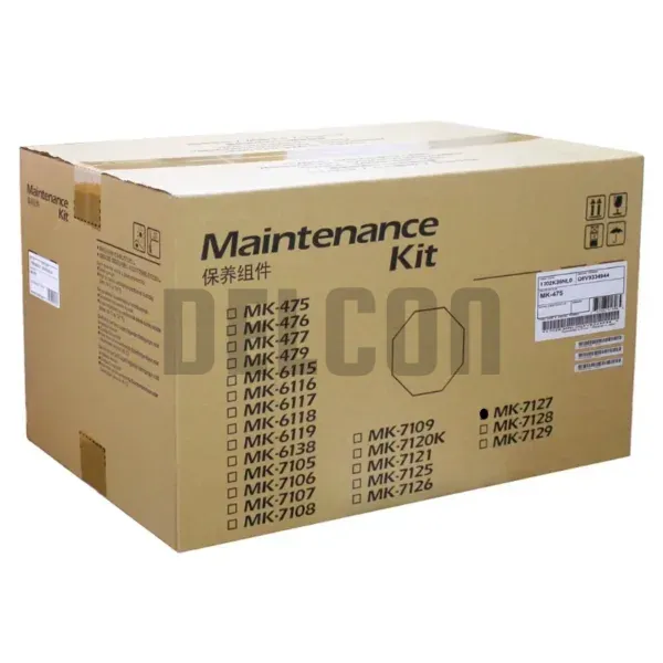 Kit De Mantenimiento Kyocera MK-7127, Compatible Con Impresoras Kyocera TASKalfa MZ3200i / MZ4000i, Rendimiento 600.000 Páginas.