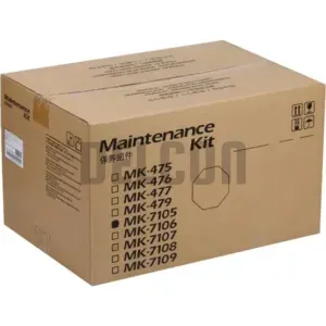 Kit De Mantenimiento Kyocera MK-7105, Compatible Con Impresoras Kyocera TASKalfa 3010i / 3011i / 3510i / 3511i, Rendimiento 600.000 Páginas.