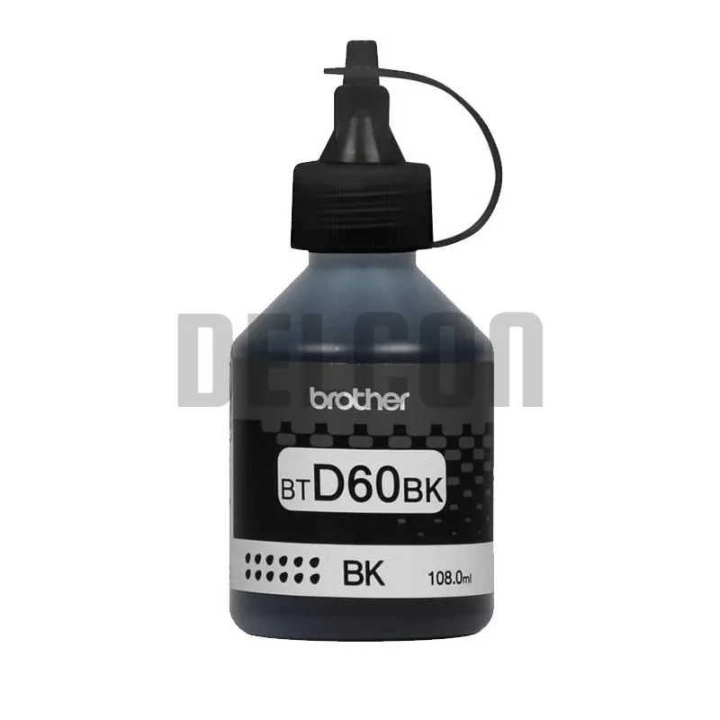 Tinta Brother BTD60BK Negro. Compatible Con Impresoras Brother HL-T4000DW / T420W-V / T426W / T910DW / T920DW / T4500DW. Rendimiento 6.500 Páginas.