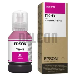 Botella De Tinta Epson T49H300 (T49H3) Color Magenta, Compatible Con Impresora e Plotter Epson SureColor SC-T3100X / SC-T3170X, Rendimiento 6.000 Páginas.