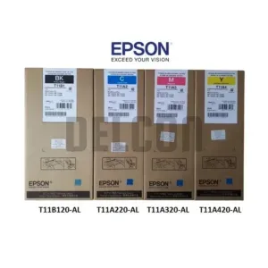 Tinta Epson T11B1 | T11A2 | T11A3 | T11A4, Color Negro Cyan Magenta Amarillo, Para Impresoras Epson WorkForce Pro WF-C5310 / C5390 / C5810 / C5890.