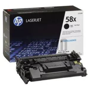 Toner Hp 58X CF258X Black, Compatible Con Impresoras Multifunción HP LaserJet Pro M404dn / M404dw / M404n / M428fdn / M428fdw, Rendimiento 10.000 Páginas.