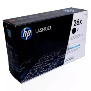 Toner Hp CF226X 26X Black, Compatible Con Impresoras Hp LaserJet Pro M402dn / M402dw / M402n / M426dw / M426fdn / M426fdw, Rendimiento 9.000 Páginas.