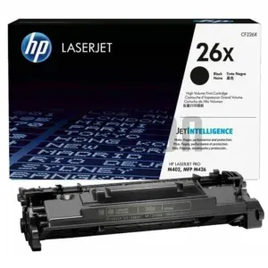 Toner Hp CF226X 26X Black, Compatible Con Impresoras Hp LaserJet Pro M402dn / M402dw / M402n / M426dw / M426fdn / M426fdw, Rendimiento 9.000 Páginas.