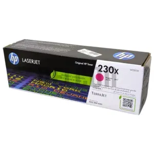 Toner Hp W2303X 230X Color Magenta, Compatible Con Impresoras Hp Color LaserJet Pro 4203dw / Pro MFP 4303fdw. Rendimiento 5.500 Páginas.