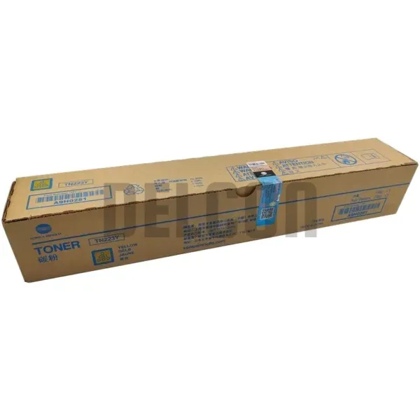 Toner Konica Minolta TN223Y [A9H0290] Color Amarillo, Compatible Con Konica Minolta Bizhub C226 / C256 / C266, Rendimiento 20.000 Páginas.