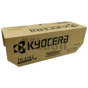 Cartucho De Tóner Kyocera TK-3162 Black, Compatible Con Impresoras Kyocera Ecosys M3145idn / M3645idn / P3045dn / P3145dn, Rendimiento 12.500 Páginas.