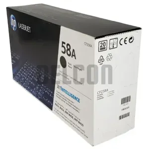 Toner Hp 58A CF258A Black, Compatible Con Impresoras HP LaserJet Pro M404dn / M404dw / M404n / M428fdn / M428fdw. Rendimiento 3.000 Páginas.