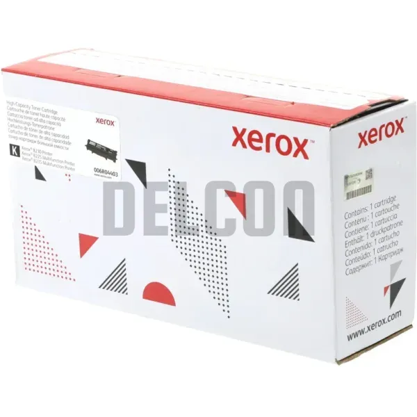 Cartucho De Toner Xerox 006R04403 Black, Compatible Con Impresoras Xerox B225 / Xerox B230 / Xerox B235, Rendimiento 3.000 Páginas.