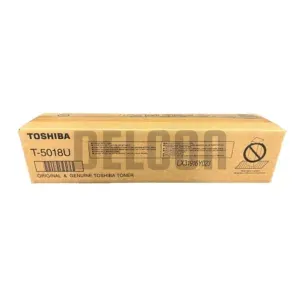 Toner Toshiba T-5018U Black, Compatible Con Impresoras Toshiba E-Studio 2018A / 2518A / 3018A / 3518A / 4518A / 5018A, Rendimiento 43.900 Páginas.