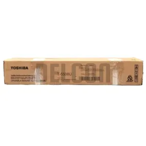 Toner Toshiba T-5508U Black, Compatible Con Impresoras Toshiba E-Studio 5508A / 6508A / 6508AG / 7508A / 8508A, Rendimiento 106.600 Páginas.