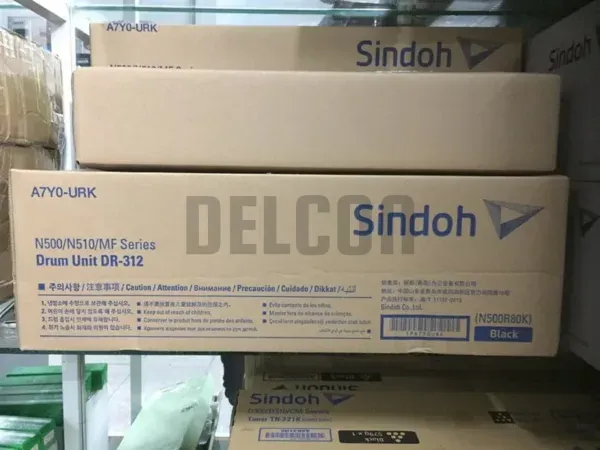 Unidad De Imagen Sindoh N500R80K Drum Unit Black, Compatible Con Impresoras Sindoh N500 / N510 / N511 / N512 Series, Rendimiento 80.000 Páginas.